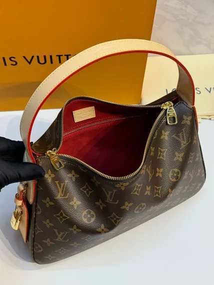 Сумка Louis Vuitton Slouchy, коричневый