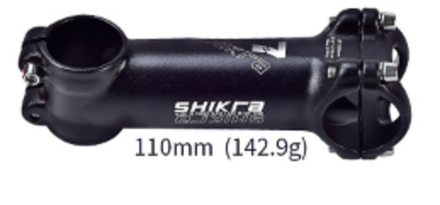 Вынос SHIKRA, длина 110 мм. под рул 31.8, черно-белый