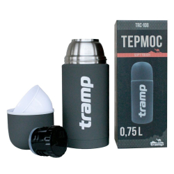 Tramp Термос Soft Touch 0.75 л, TRC-108, оливковый
