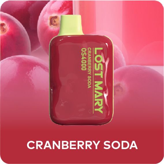 Lost Mary OS4000 - Cranberry Soda (5% nic)