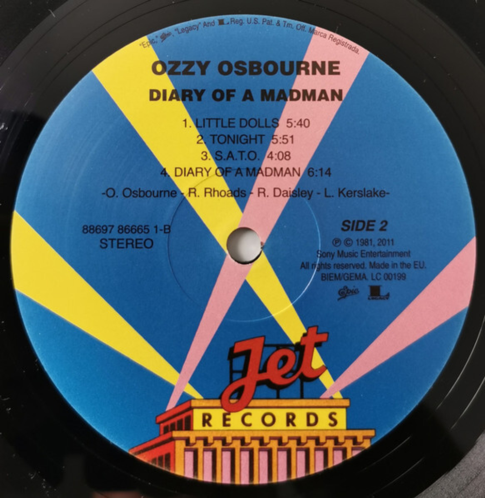 Ozzy Osbourne / Diary Of A Madman (LP)