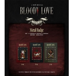 товары BLOODY LOVE MUSICAL OFFICIAL MD METAL BADGE B Version