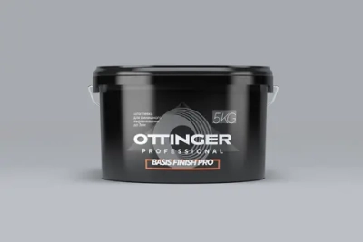 Шпаклевка готовая акриловая OTTINGER Basis Finish Pro белая 5кг