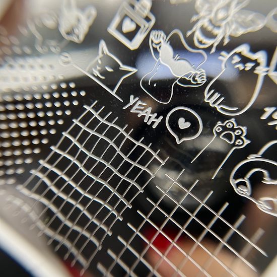 Пластина для стемпинга Enigma Stamping №019