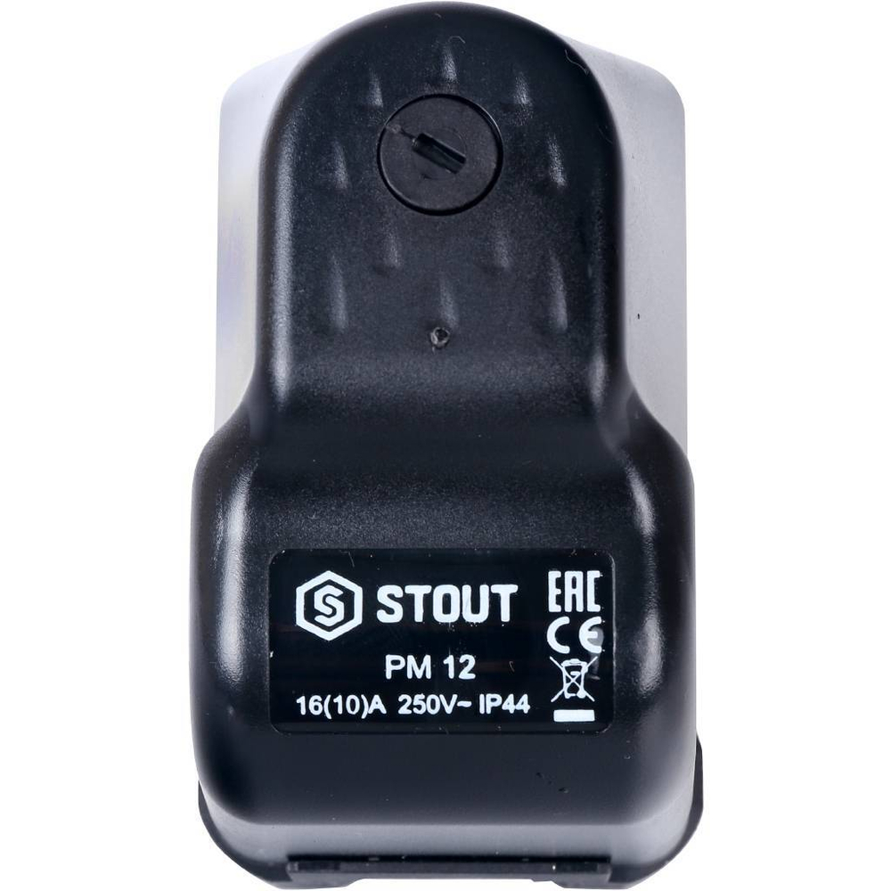 Реле давления STOUT 3-12 Бар с накидной гайкой 1/4"