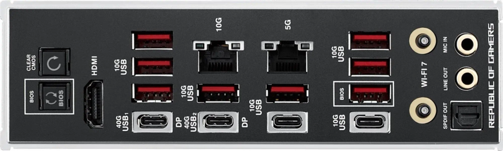 Материнская плата ASUS ROG CROSSHAIR X870E EXTREME (ROG CROSSHAIR X870E EXTREME)