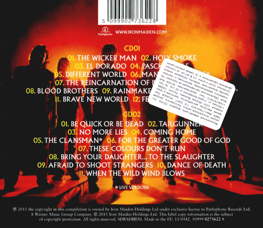 Iron Maiden / From Fear To Eternity - The Best Of 1990-2010 (2CD)