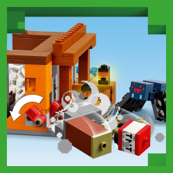 LEGO Minecraft / Линкор "Экспедиция на шахту"/ 21269