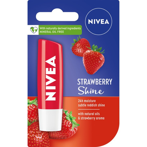 Помада Nivea Strawberry Shine «Клубничное сияние» 4,8 г