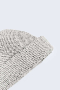 ZARA КОРОТКАЯ ШАПКА БИНИ, ЦВЕТ ЛЬДА