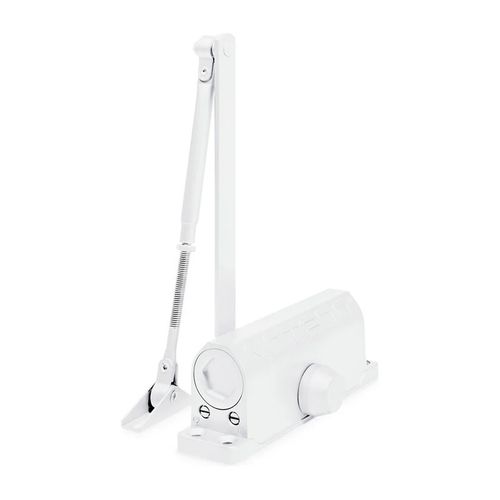 Доводчик дверной NOTEDO DC-100 легкий характер белый до 120 кг