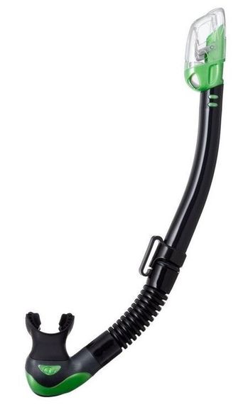 Трубка TUSA Hyperdry Elite II черный/зеленый