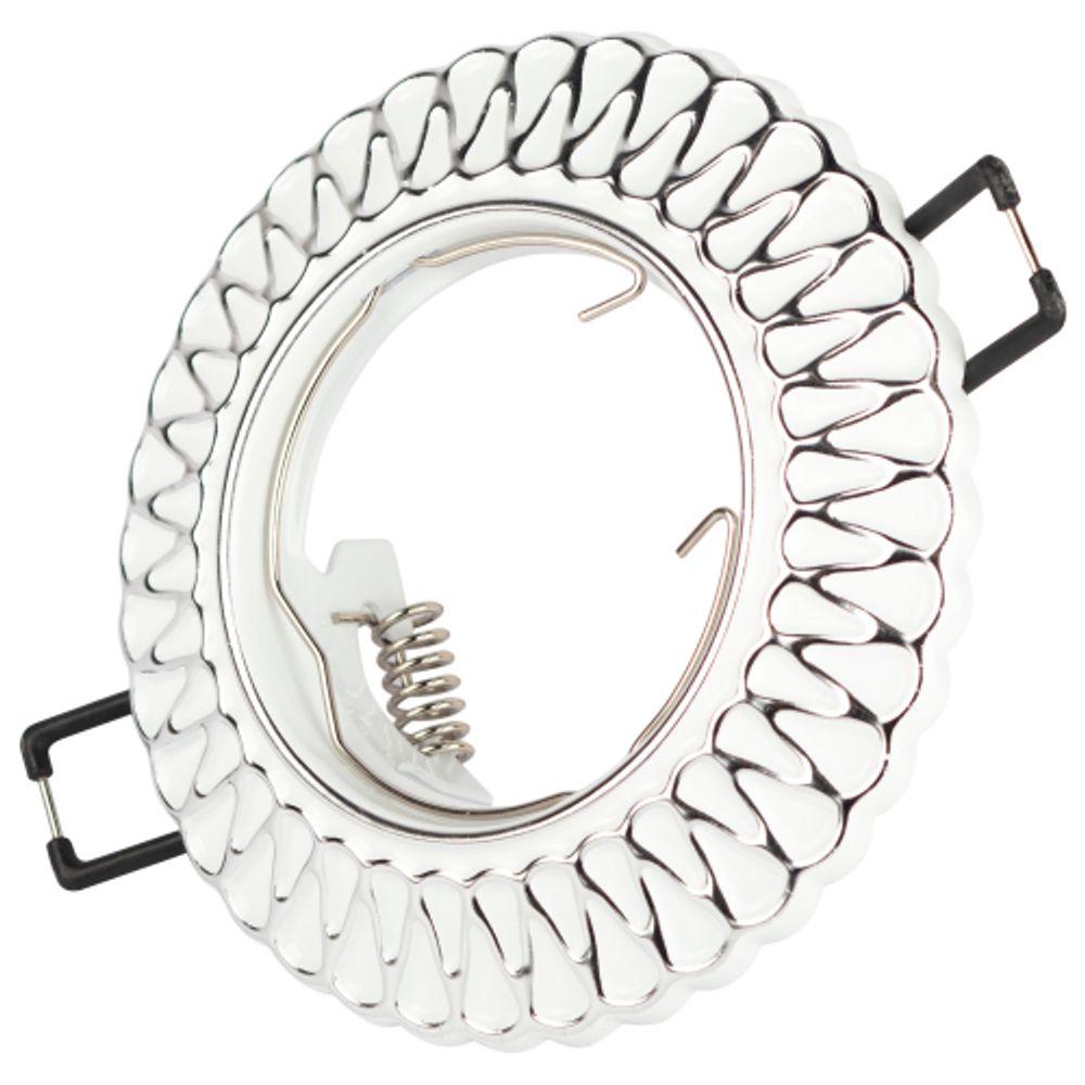 Светильник встраиваемый штампованный ЭРА ST4 CH/WH /1 под лампу MR16 GU5.3 белый