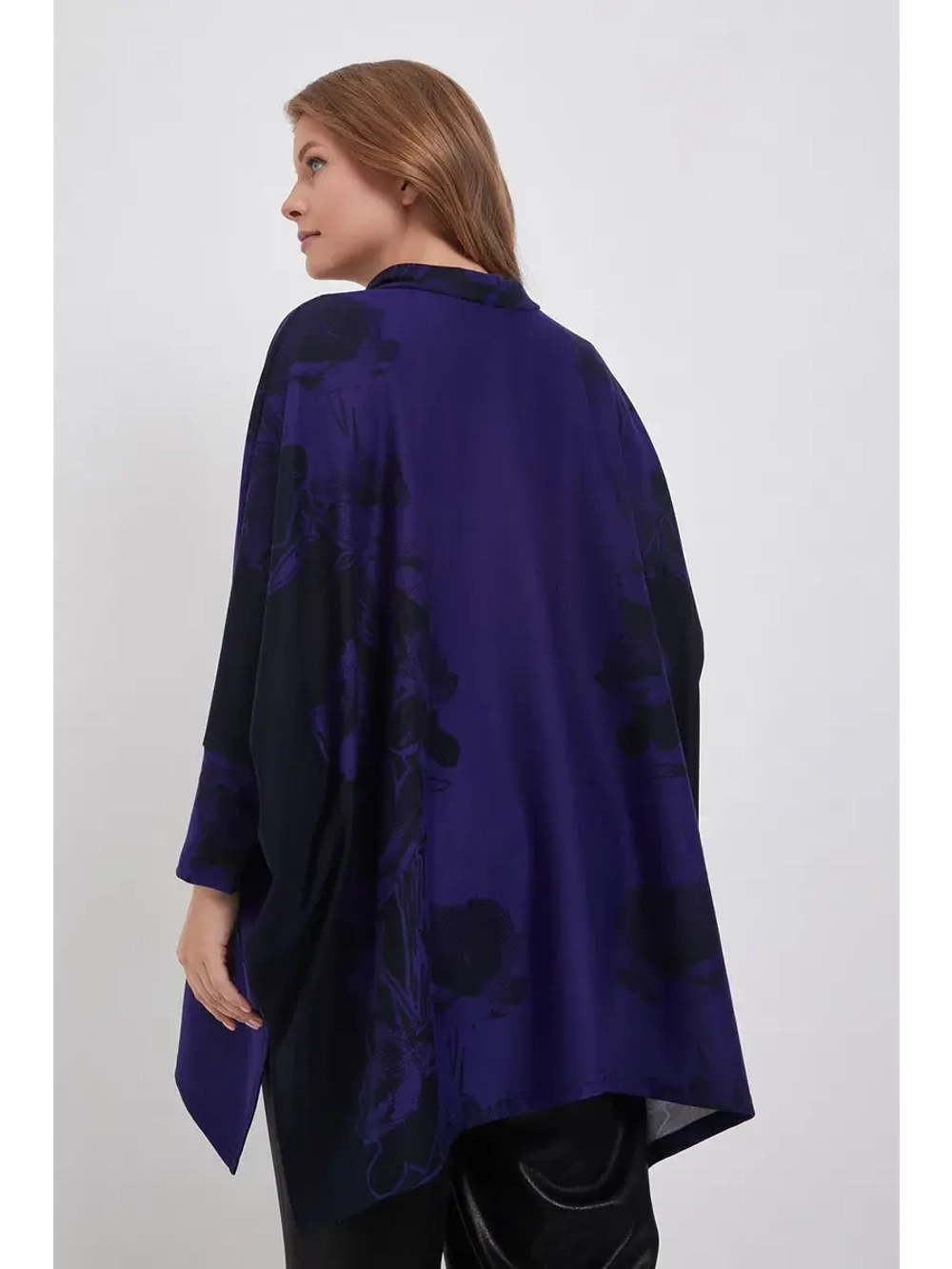 Туника объемная оверсайз