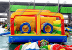Надувной батут "Увлекательная полоса" с модификацией