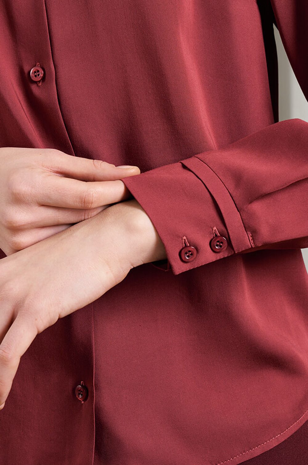 22880 Блузка женская (бордовый)