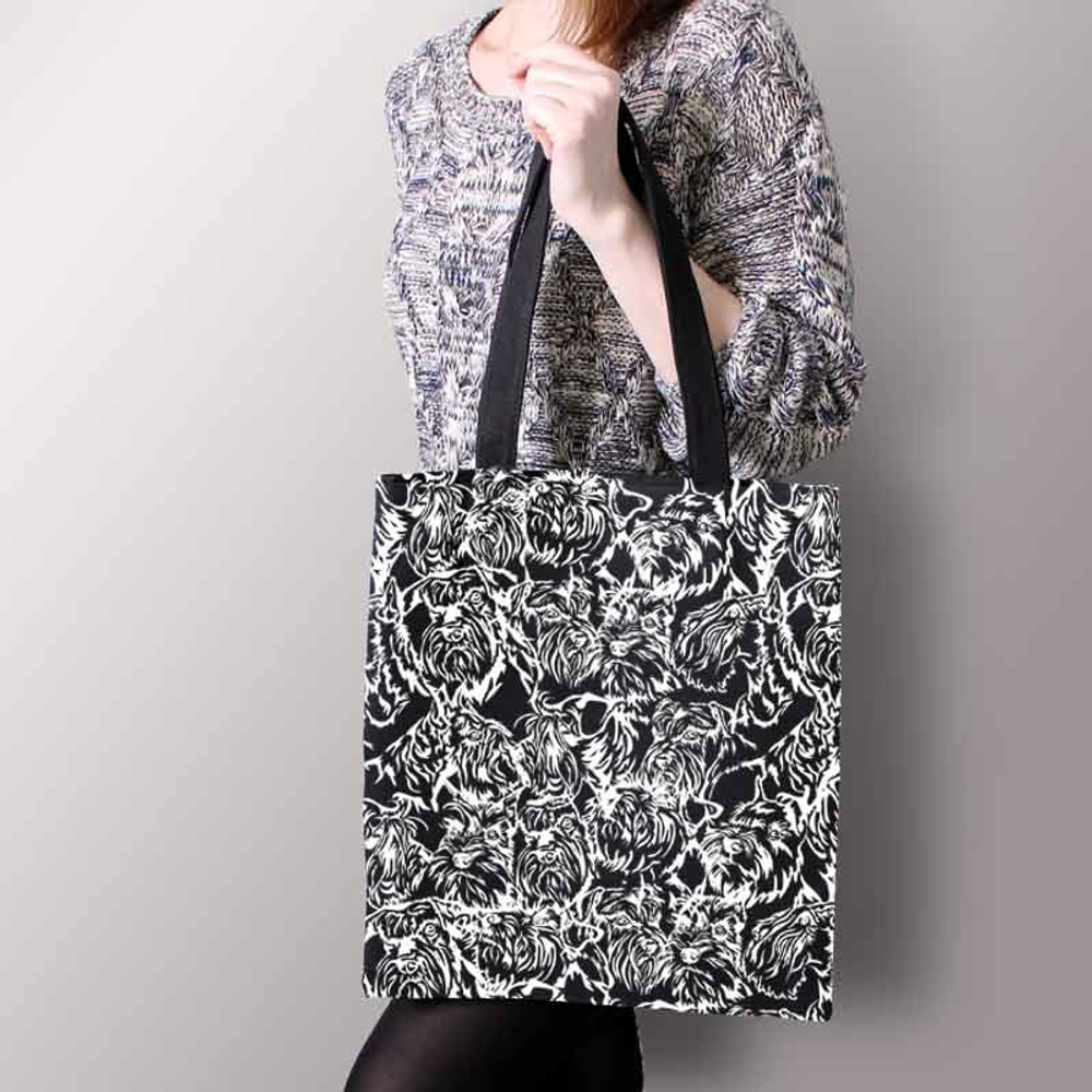 Тканевая сумка "Шнауцеры"