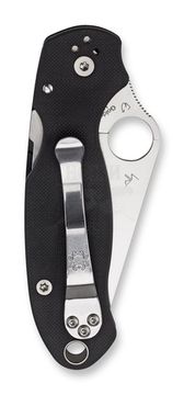 Складной нож Spyderco Para 3 223GPS c клинком из стали CPM-S30V, рукоять G10