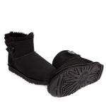 Угги Bailey Button Mini II Metallic Black