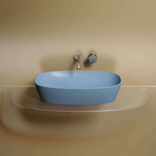 Раковина Ceramica Nova Element 60 см CN6049ML голубая