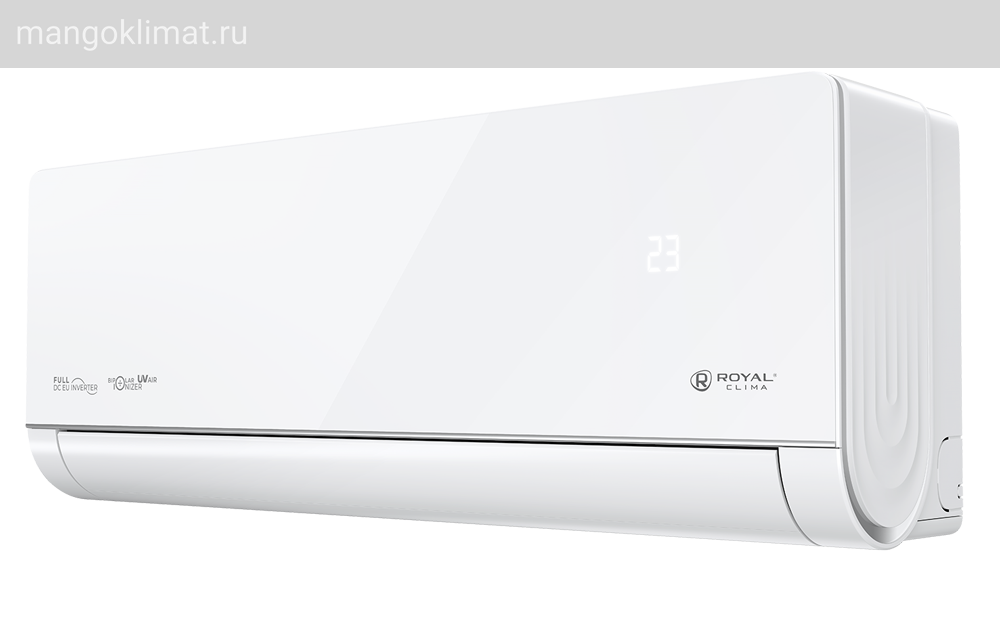 Инверторная сплит-система Royal Clima серии ROYAL SUPREMO BLANCO Full DC EU Inverter RCI-RSB40HN (комплект)