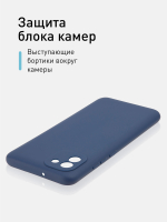 Чехол ROSCO для Samsung Galaxy A03 оптом (арт. SS-A03-COLOURFUL-BLUE)