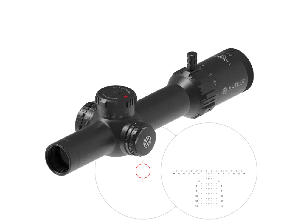 Оптический прицел Artelv CRS 1-10x28 FFP 34mm (AM1102)