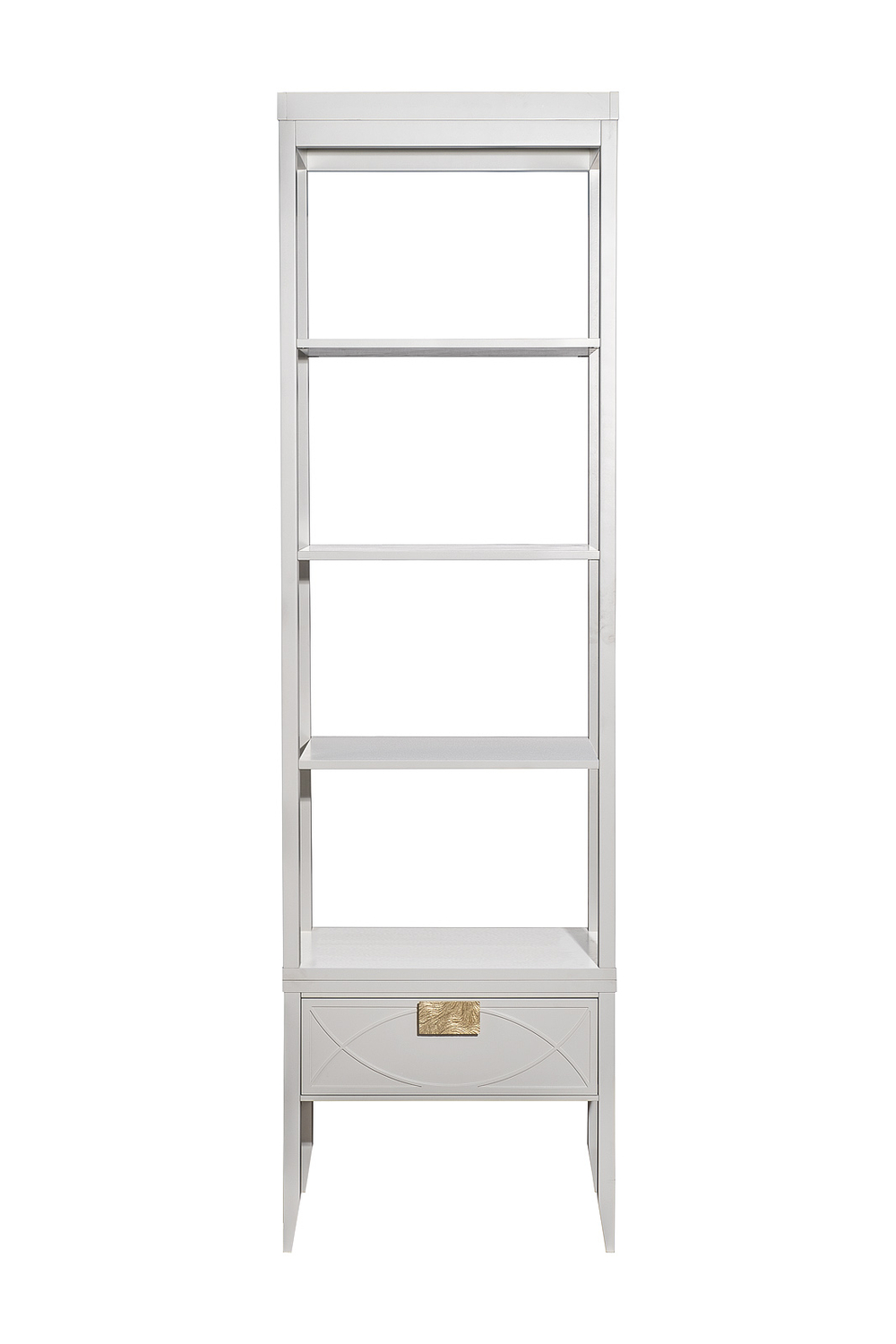 Тумба прикроватная бежевая 1 ящик 60x50x40см Garda Decor