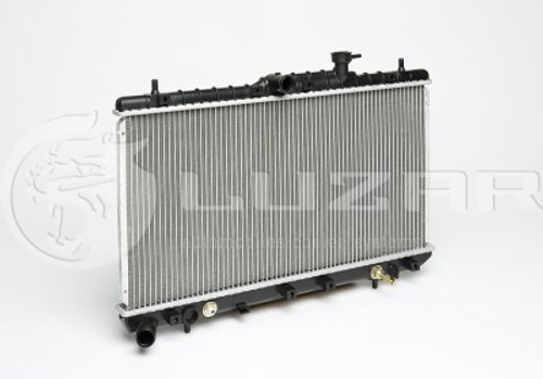 Радиатор основ. алюм. Hyundai Accent (99--) 1.5/1.6 AT (LUZAR)