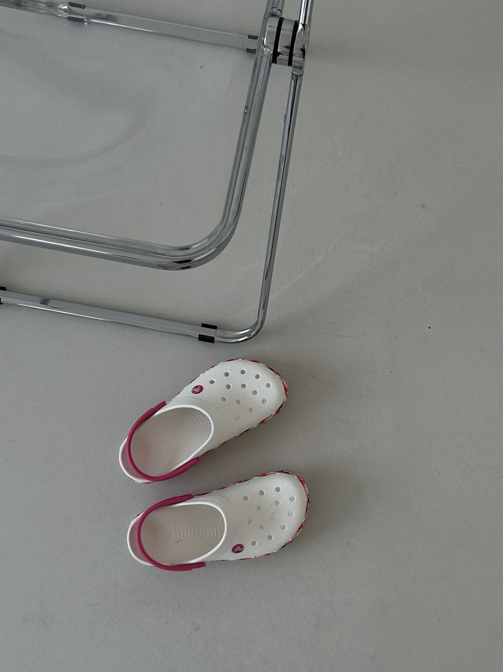 CROCS нежно розовые