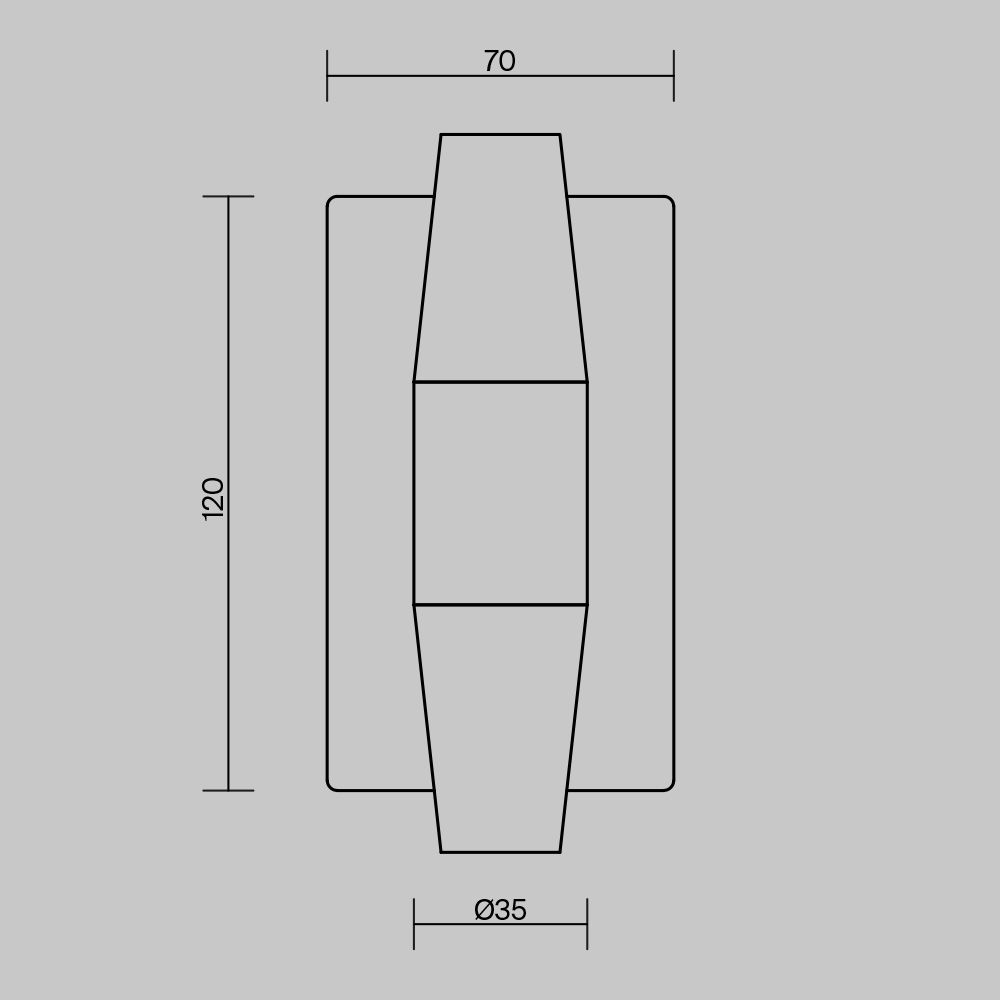 Бра Maytoni   MOD401WL-L6BS3K