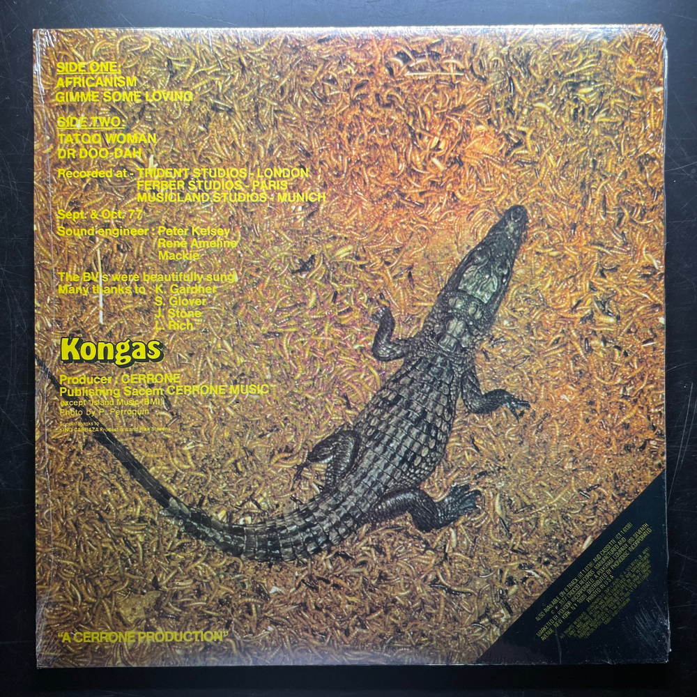 Kongas ‎– Africanism (США 1977г.)