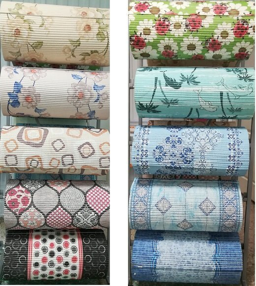 Антискользящий коврик из ПВХ "DEKOMARIN" 1,30*15м