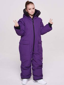 Комбинезон детский пуховый BASK kids YETI фиолетовый