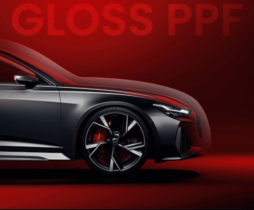Черная глянцевая пленка Special TPU-G3 Gloss black 1,52*1м.