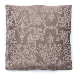 Подушка декоративная 40х40 Leitner Mariage коричневая