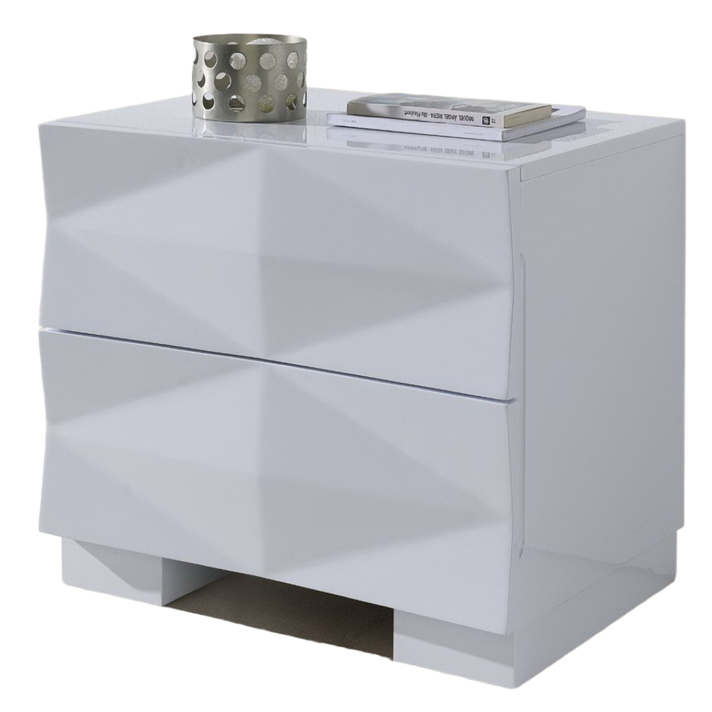 Тумба прикроватная М-153 белая