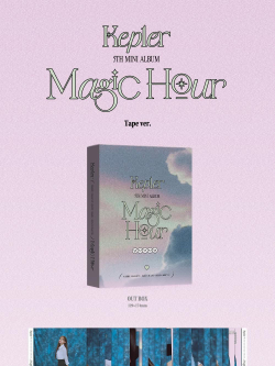 Альбом KEP1ER - MAGIC HOUR 5th Mini Album UNIT 2 Version SET