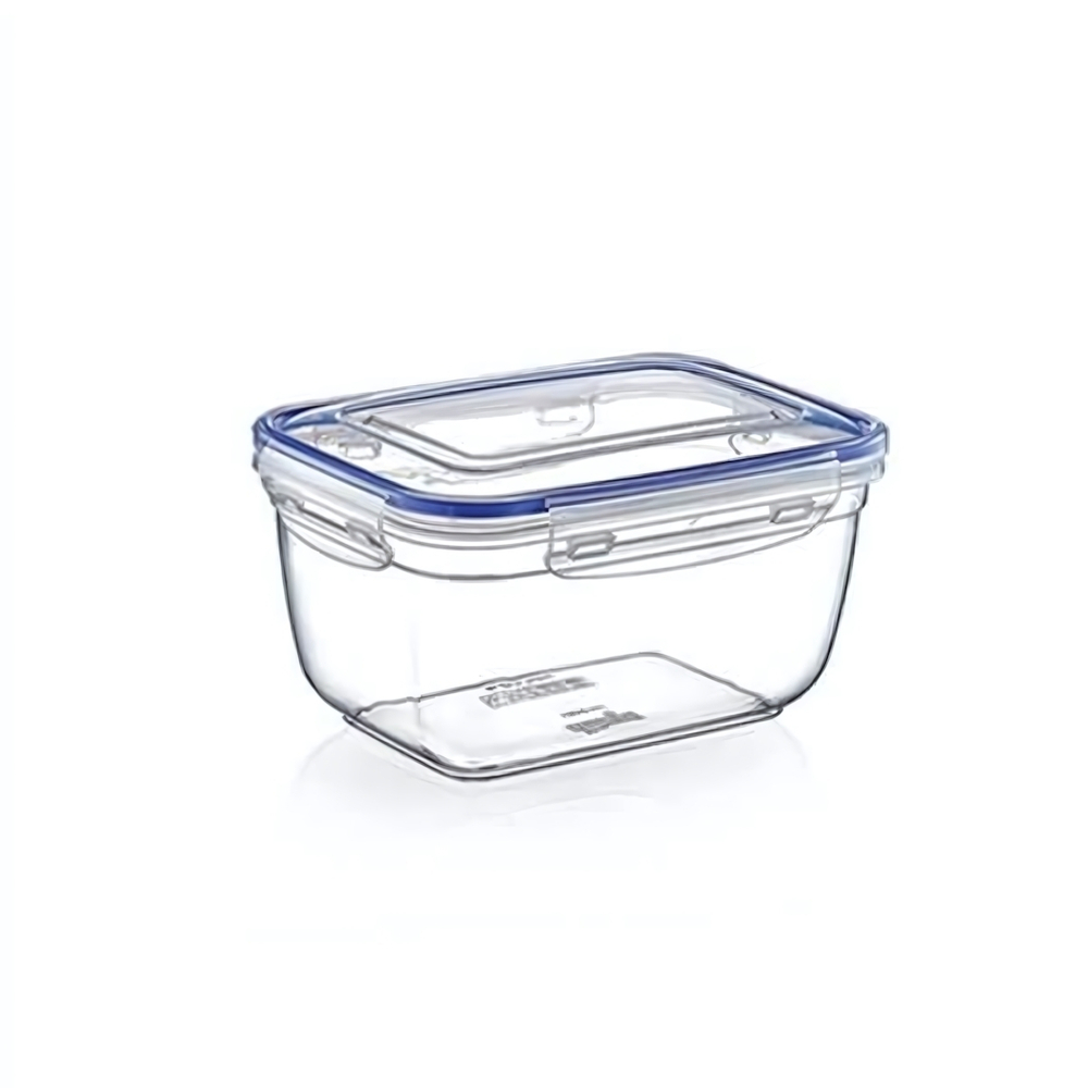 Контейнер воздухонепр. глубокий прямоугольный прозрачный 1800 мл.