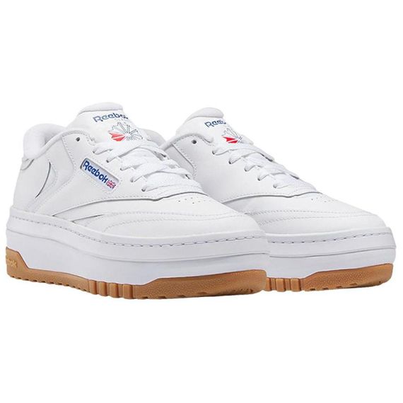 reebok Club C Series Кроссовки для скейтбординга Низкие Белые Женские