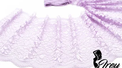 Новинки эластичного кружева - нежная сирень.