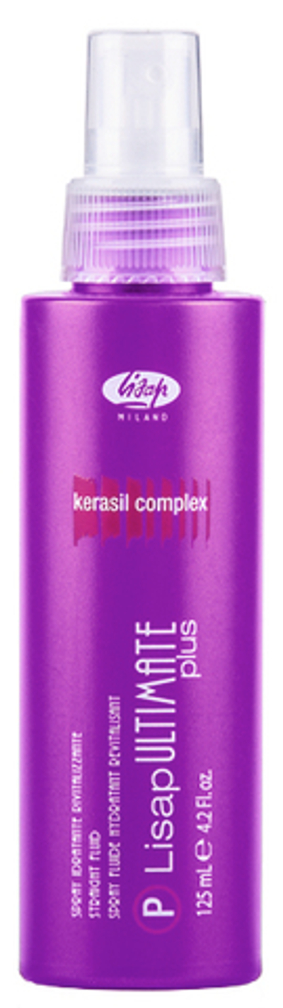 Термо-спрей для укладки волос с эффектом выпрямления - P-Lisap Ultimate Plus Straight Fluid 125 мл