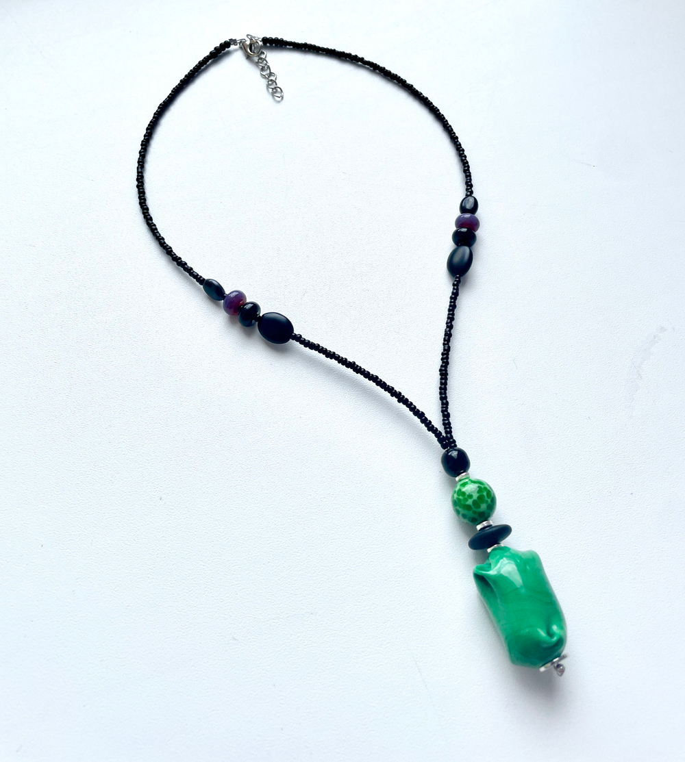 Колье из муранского стекла