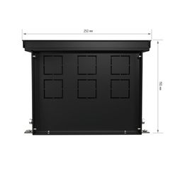 Конвектор внутрипольный Royal Thermo ATRIUM-190/250/1300-DG-U-BL