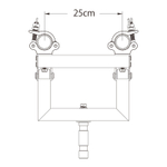 KUPO KCP-835D Swivel Truss Adapter w/ 2 Inch Couplers & Junior Pin Держатель фермы