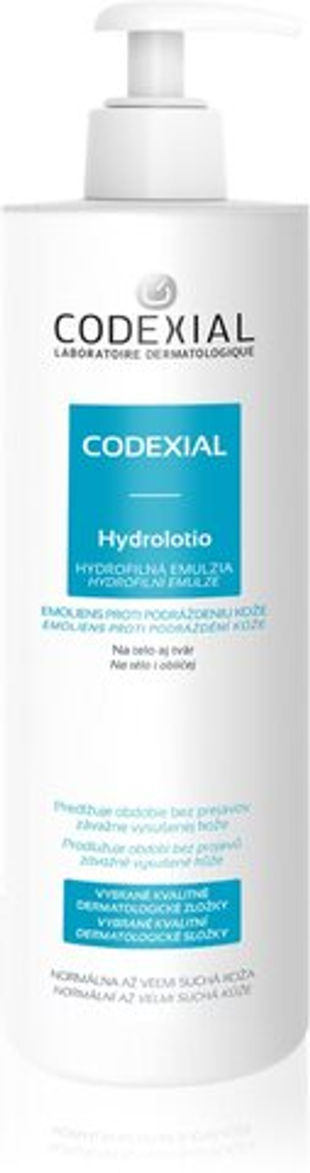 Spiridea Codexial Hydrolotio - эмульсия для сухой и атопичной кожи /  na twarz i ciało 400  ml  / GTIN 3770008263840