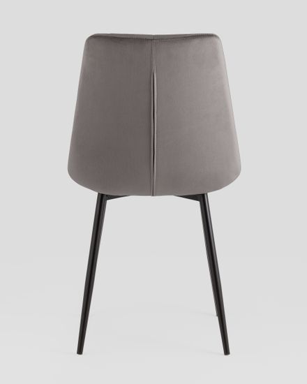 Стул Флекс New велюр светло-серый