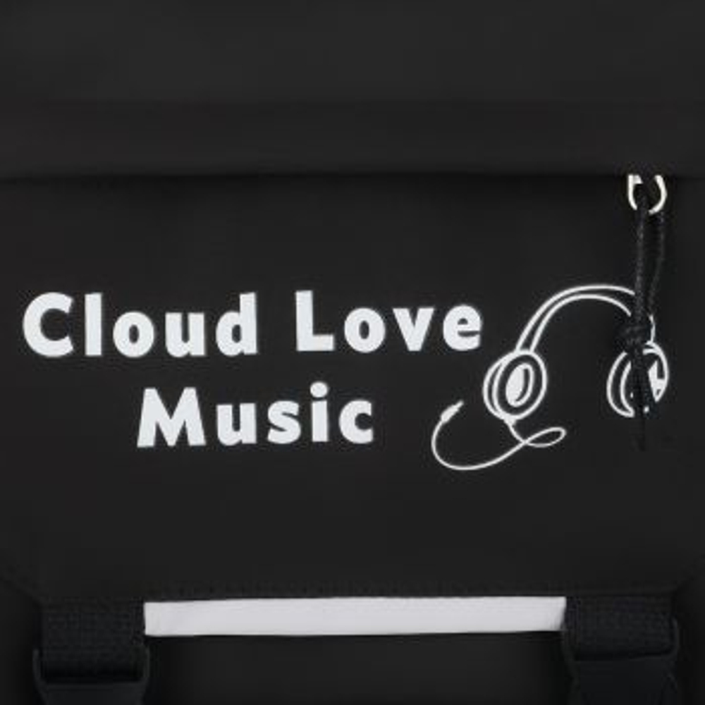 Рюкзак MESHU "Music", 43*31*16см, 1 отделение, 4 кармана, уплотненная спинка