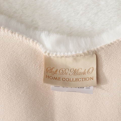 Ковер 80х120 Sofi De MarkO Плюшевый белый