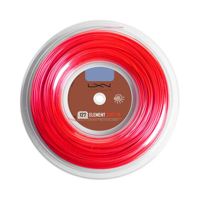Струны теннисные Luxilon Element IR Soft String Reel 200m - Red
